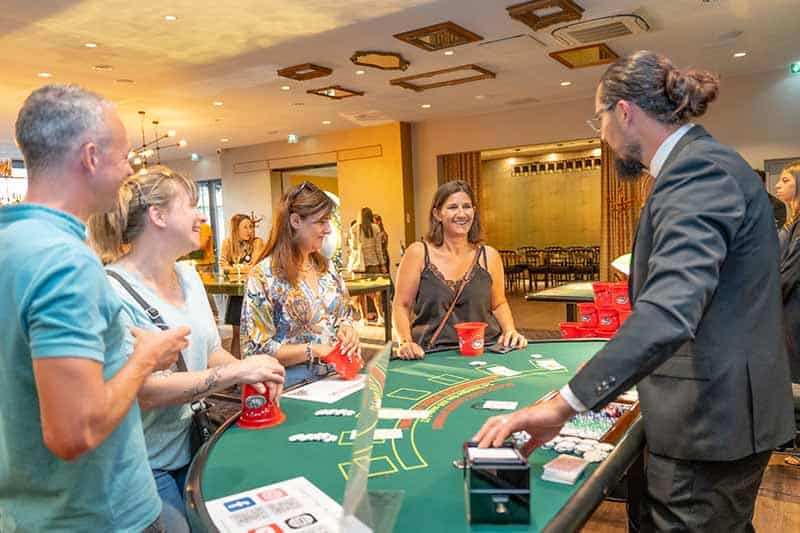 Organisation soirée casino événement d'entreprise à Lyon