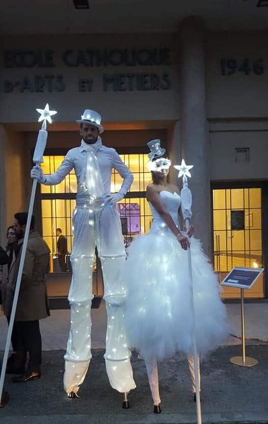 Echassiers lumineux